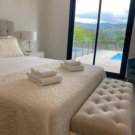 Nogueira House - Piscina E Luxo ヴィラ *